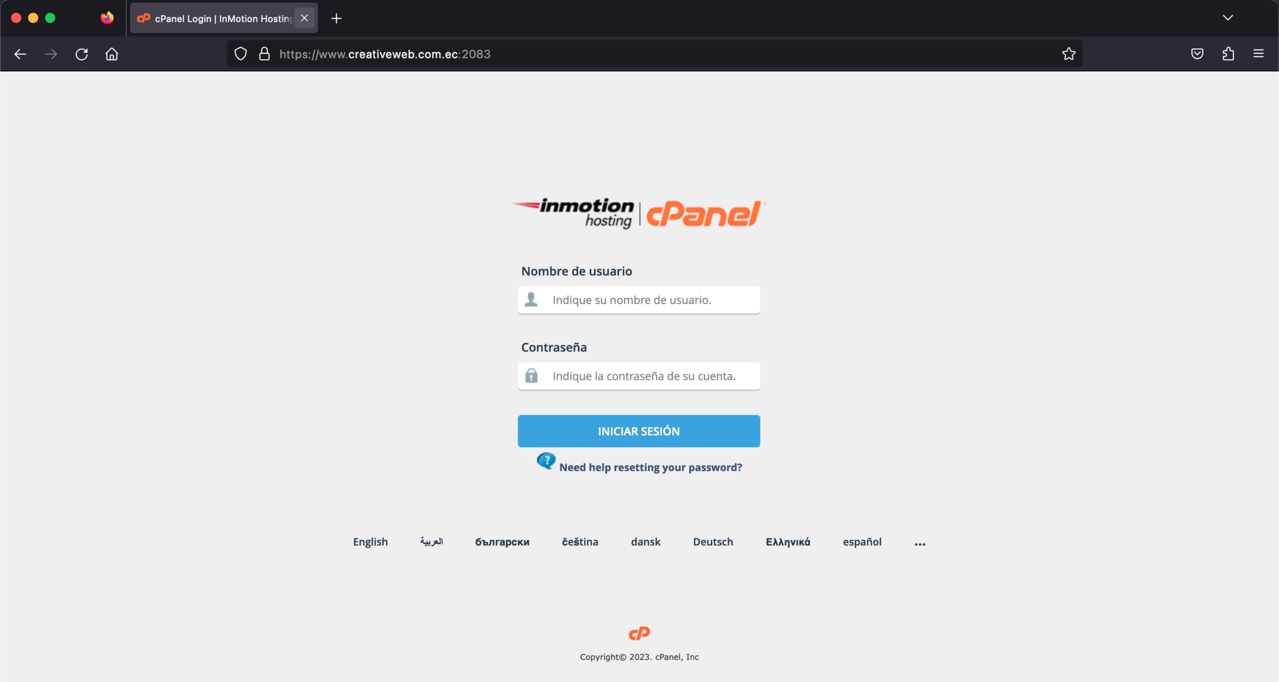 cpanel-correos-corporativo