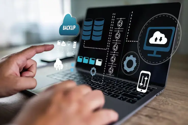 Backup automático de datos de una empresa