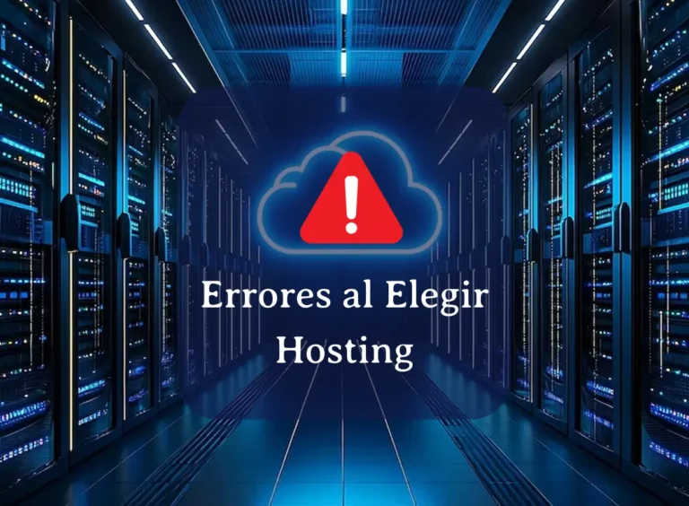 errores al elegir hosting en Ecuador